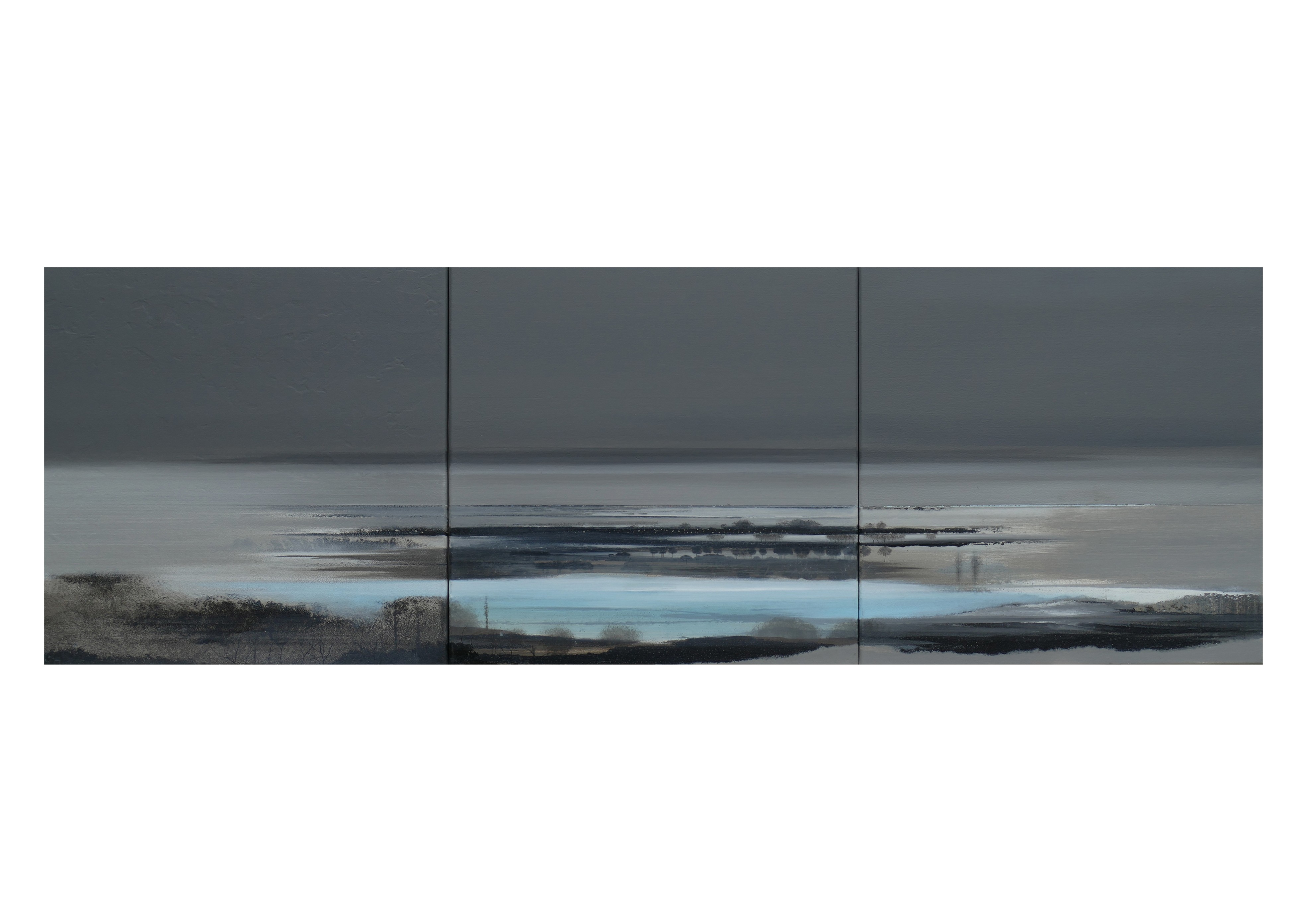 B1265 . triptyque 50x150